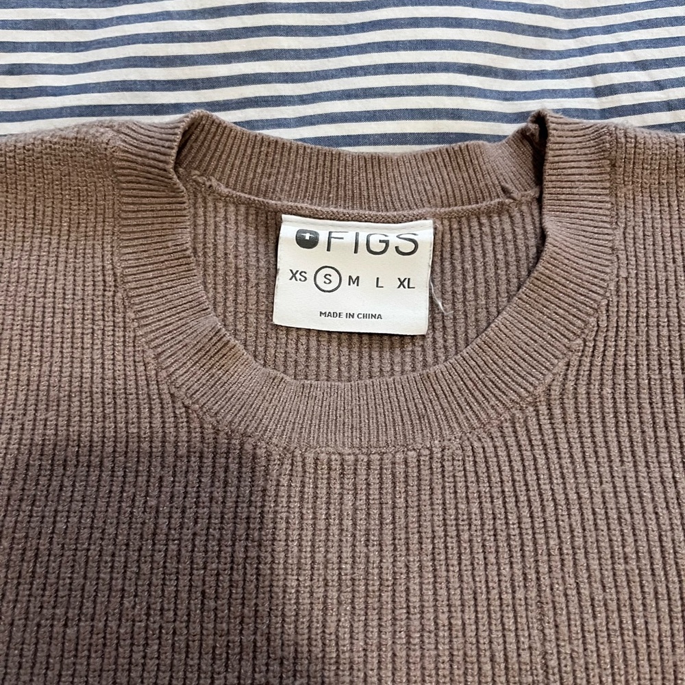 figs viscose/polyester/nylon sweater